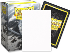 Dragon Shield DUAL Matte Standard-Size Sleeves - Snow - 100ct